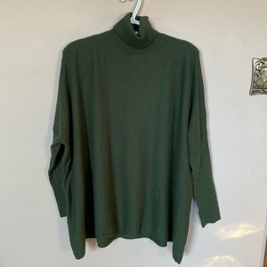 Joseph A turtleneck poncho sweater-S
